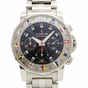 Corum Admiral's Cup 985.630.20 Black Dial Men's Watch